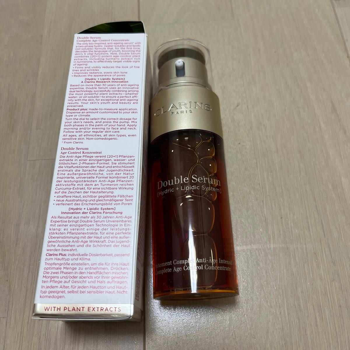 新品未使用品】クラランス ダブルセーラム EX 50ml【並行輸入品】