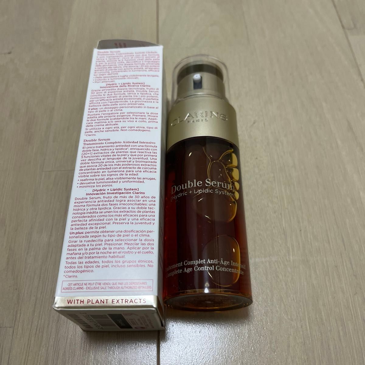 新品未使用品】クラランス ダブルセーラム EX 50ml【並行輸入品】