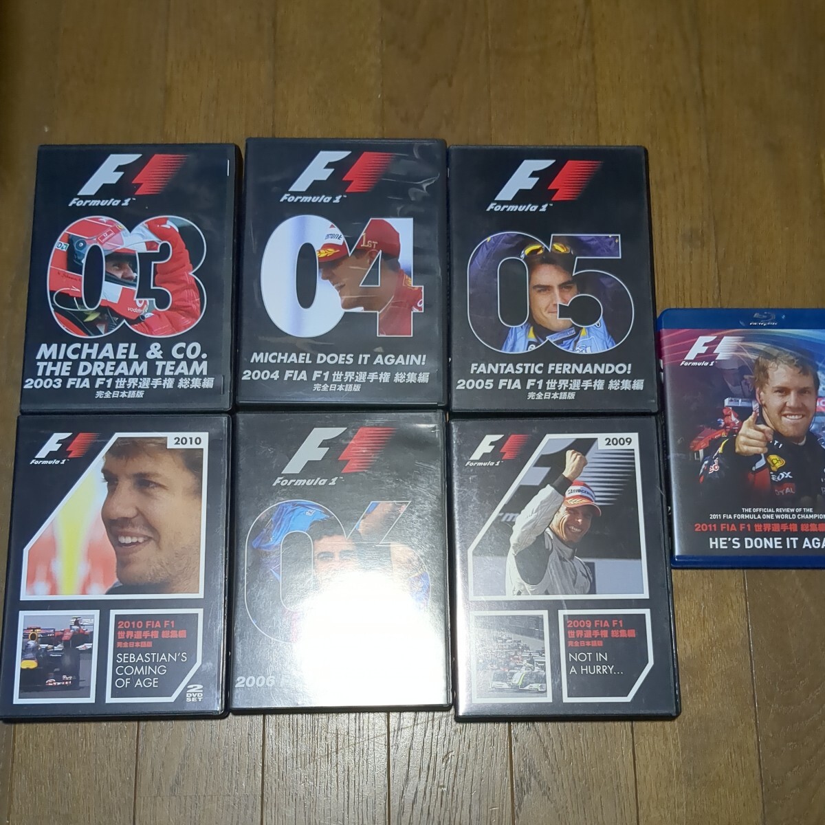 F1総集編　DVD　ブルーレイ　7枚　セット_画像1