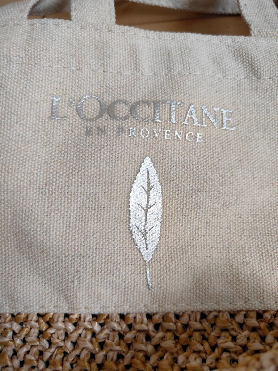 [送料無料] L'OCCITANE ロクシタン トートバッグ ポーチ 付録 ランチバッグ バッグ キャンバス生地_画像4