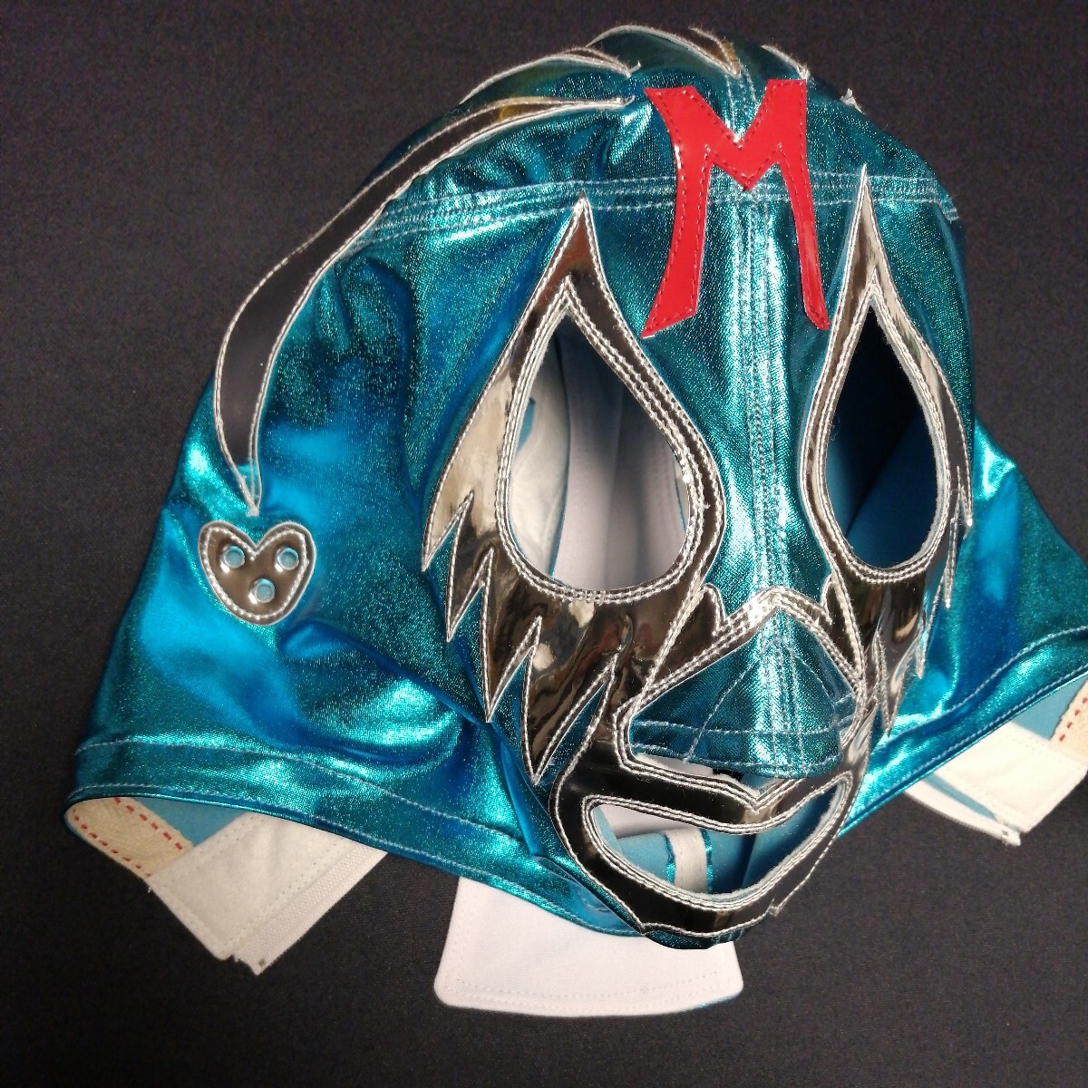  Mill * mascara s light blue special PV mask world strongest ta Gree g war model Showa Retro 