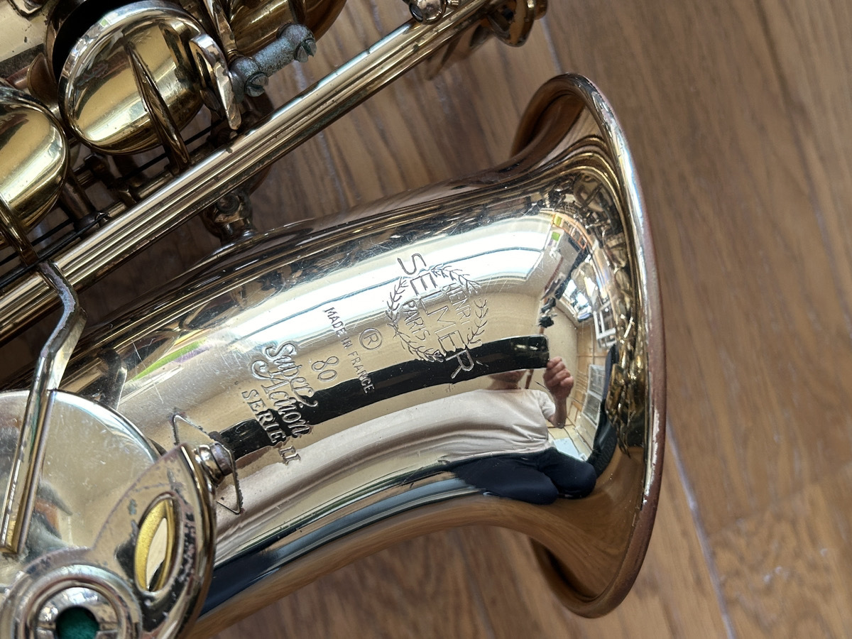 ★ セルマー アルトサックス スーパーアクション８０ シリーズ２ Selmer Alto Sax Super Action Serie2 ５２万番台 中古 ★の画像3