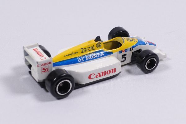 トミカ tomica 日本製 WILLIAMS HONDA FW11B F1 NO.62 ウィリアムズ ホンダ TOMY_画像3