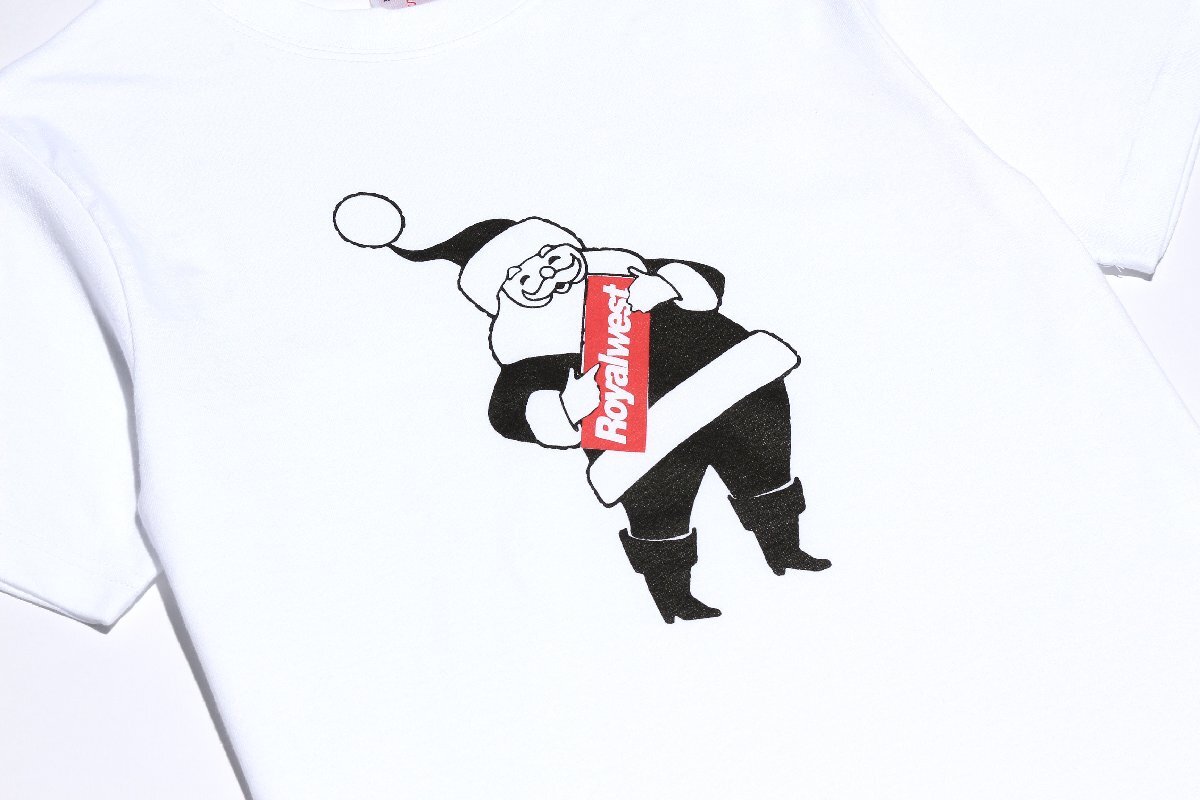 1円～ 1スタ Royalwest ロイヤルウエスト Tシャツ 半袖 S/S Santa Claus サンタ SUPREME元ネタ TEE CALIFORNIA メンズ ショートスリーブ S_画像4