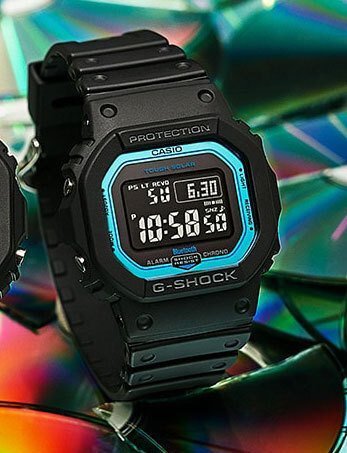 1円～ 1スタ Gショック電波ソーラー最新機種【スマホリンク】Bluetooth搭載Connectedエンジン逆輸入G-SHOCK20気圧防水 逆輸入CASIO新品の画像5