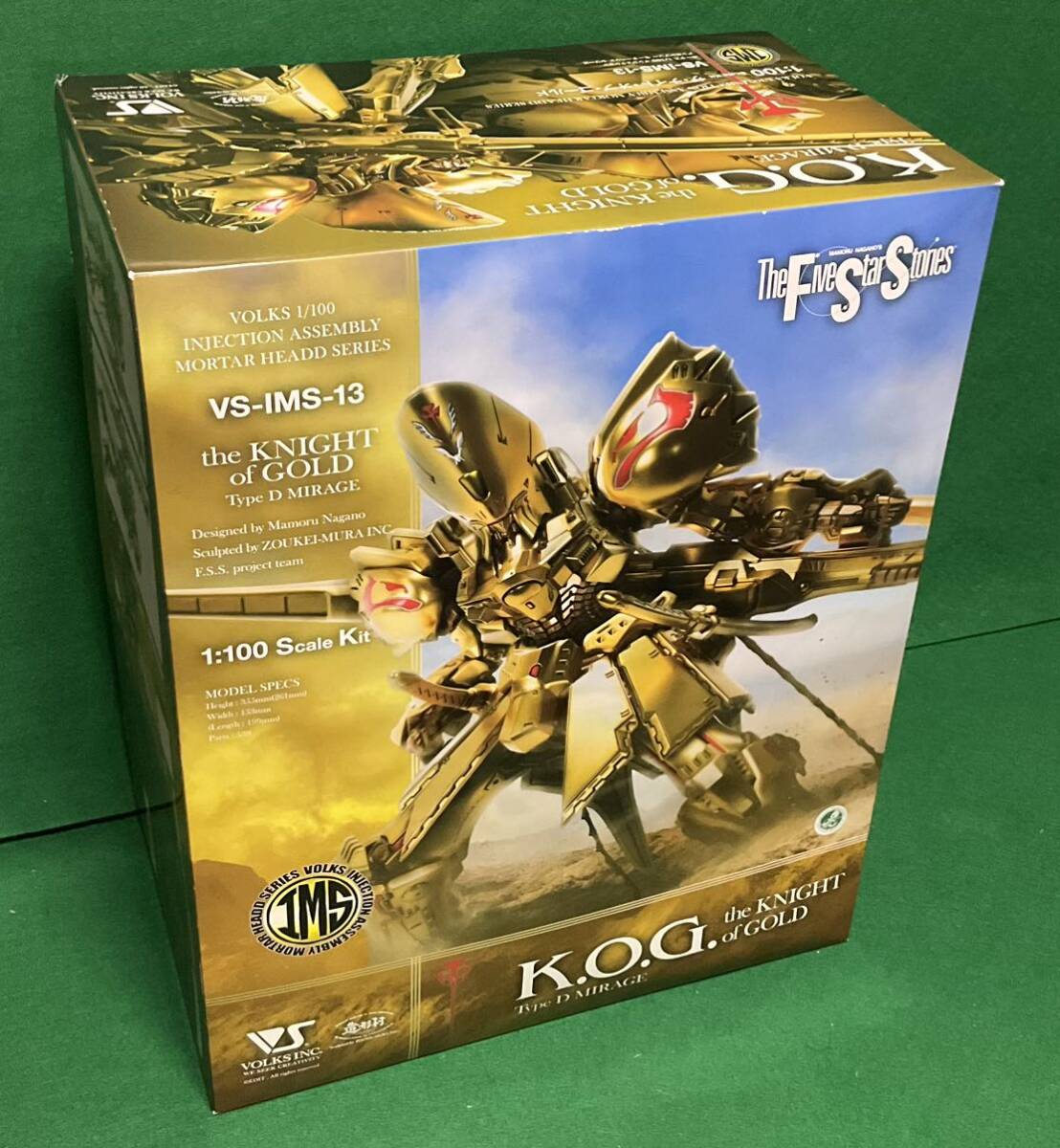 ボークス IMS 1/100 ザナイトオブゴールド K.O.G. Type D MIRAGE