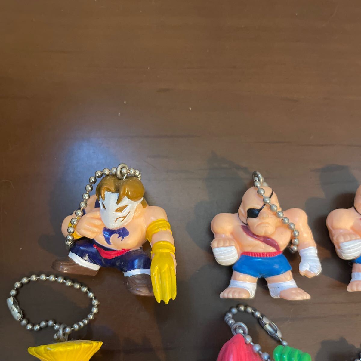 SD Street Fighter eraser Full color key holder set 