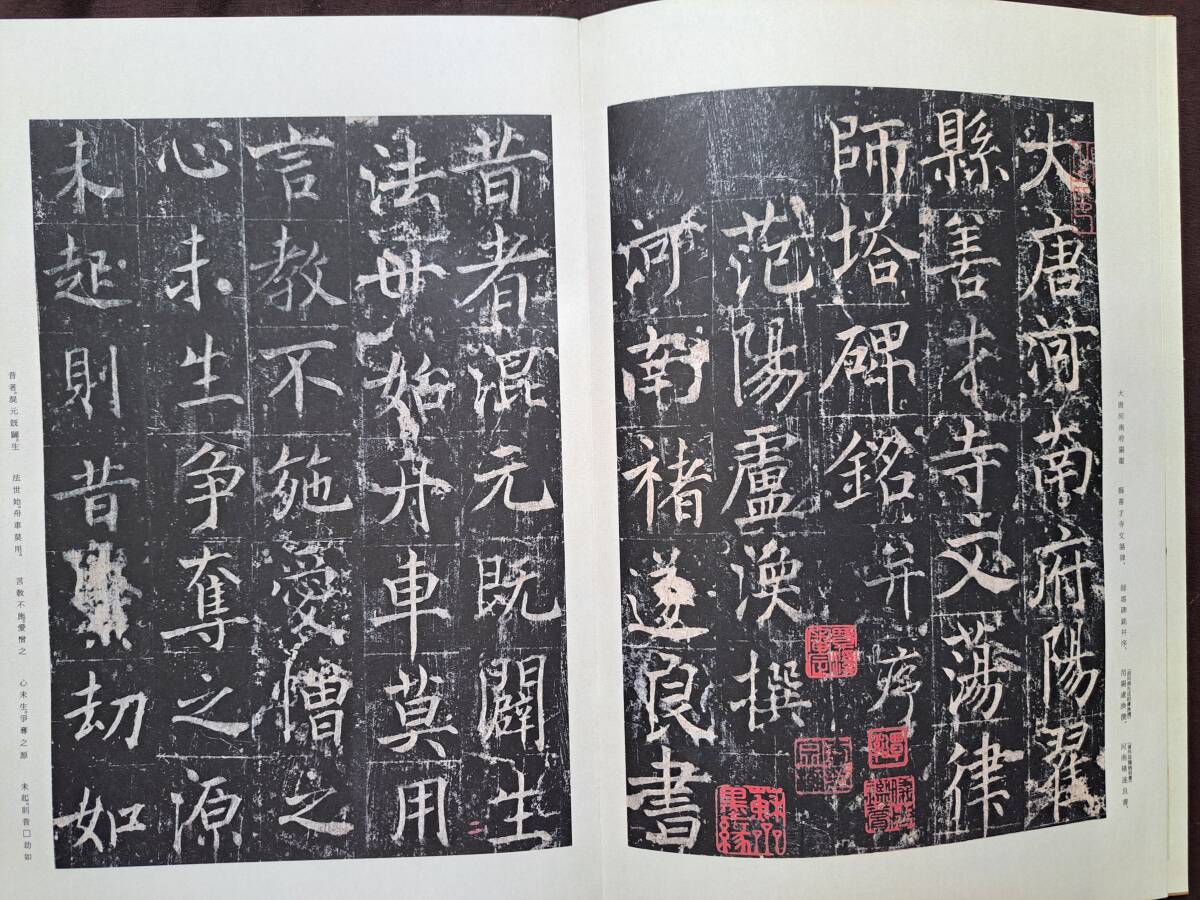 独特な店 原色法帖選 二玄社 43 中国 三井家蔵 聴氷閣墨宝 唐 善才寺碑 書道