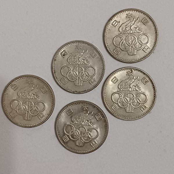 1964年 東京オリンピック 記念 100円 硬貨 銀貨_画像2