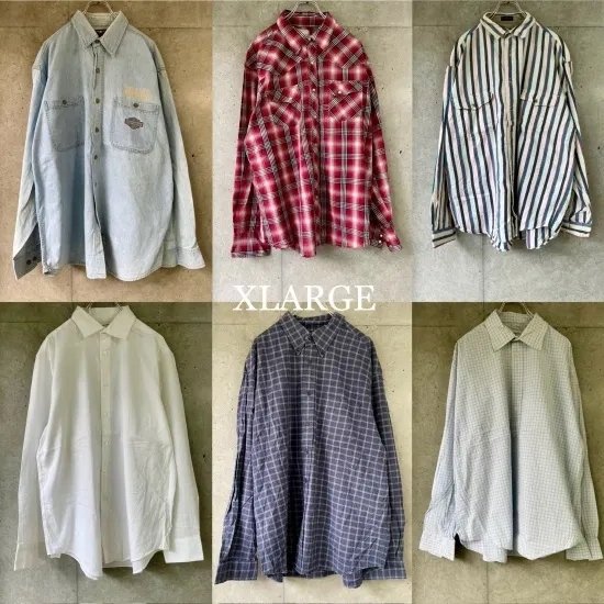 ブランドシャツMIX (Men's L~XL)×30着set Burberry YSL L.L.Bean .. 検品済 SRC古着卸 セット まとめ売り 仕入れ 卸売り_画像5