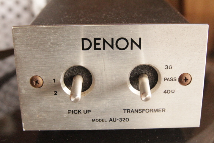 DENON DP-1800（天然大理石） MCカートリッジ 昇圧トランス 取説付き　音出し確認済み_画像6