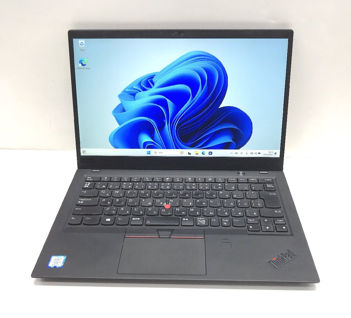 NT: 【lenovo】ThinkPad X1 Carbon /Corei5-8350U 1.70GHz/ 8GB /SSD:256/無線ノートパソコン&windows11_画像1