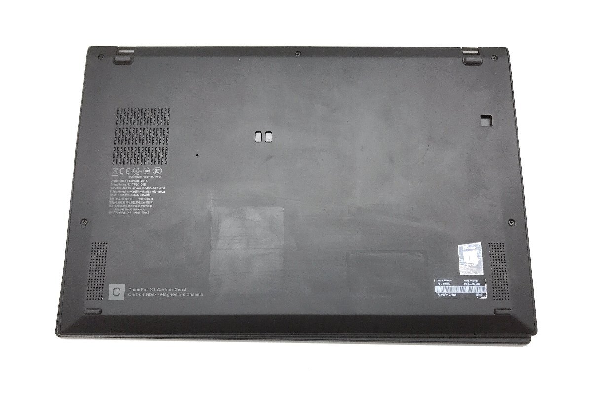 NT: lenovo ThinkPad X1 Carbon Gen8/Corei5-10310U 1.70GHz/ メモリ：8GB /無線/ノートパソコン ジャンクの画像3