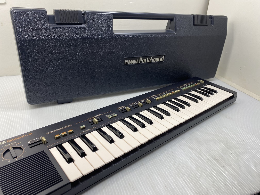 【中古現状品】ヤマハ ポータサウンド PS-400 電子キーボード PortaSound ○YR-17301○_画像1