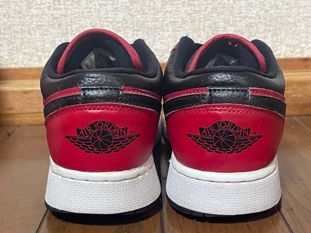 NIKE WMNS AIR JORDAN 1 LOW "Gym Red" 25.0cm