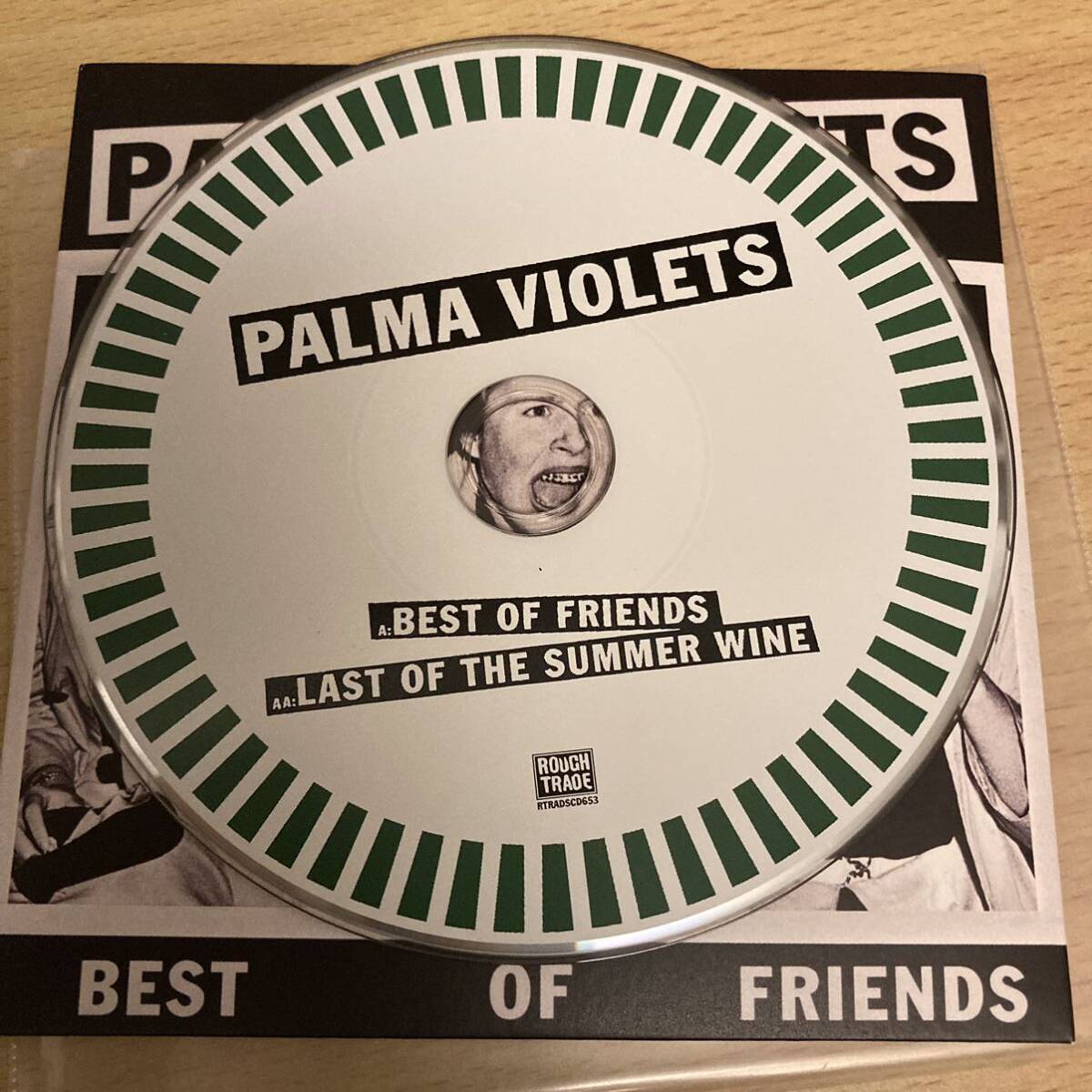 パーマ・ヴァイオレッツ(PALMA VIOLETS)/ Best of Friends / 2曲収録紙ジャケシングル / 輸入盤 / Rough Trade_画像3