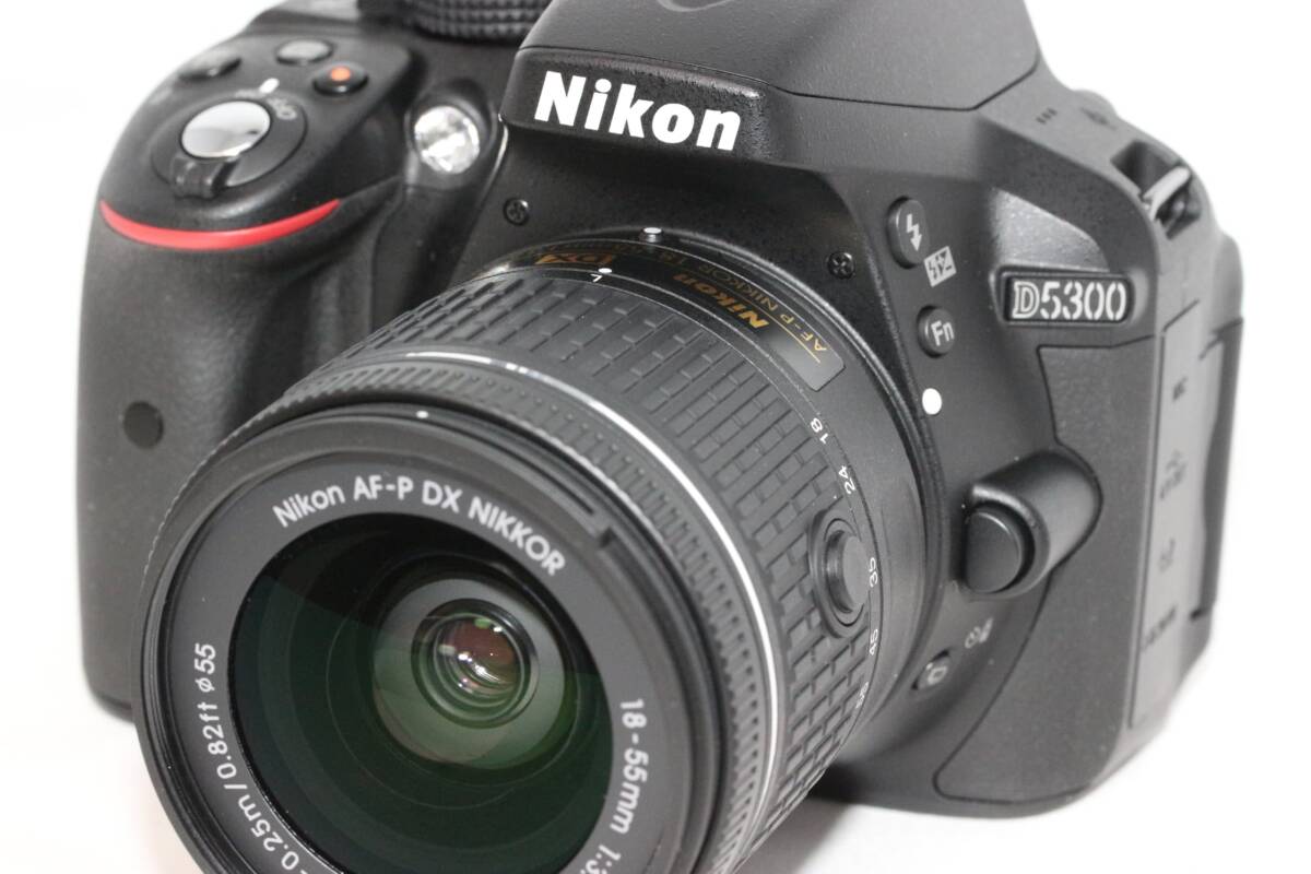 【美品】Nikon ニコン D5300 デジタル一眼カメラ　+ AF-P-18-55mm 3.5-5.6レンズ 動作確認済 _画像3