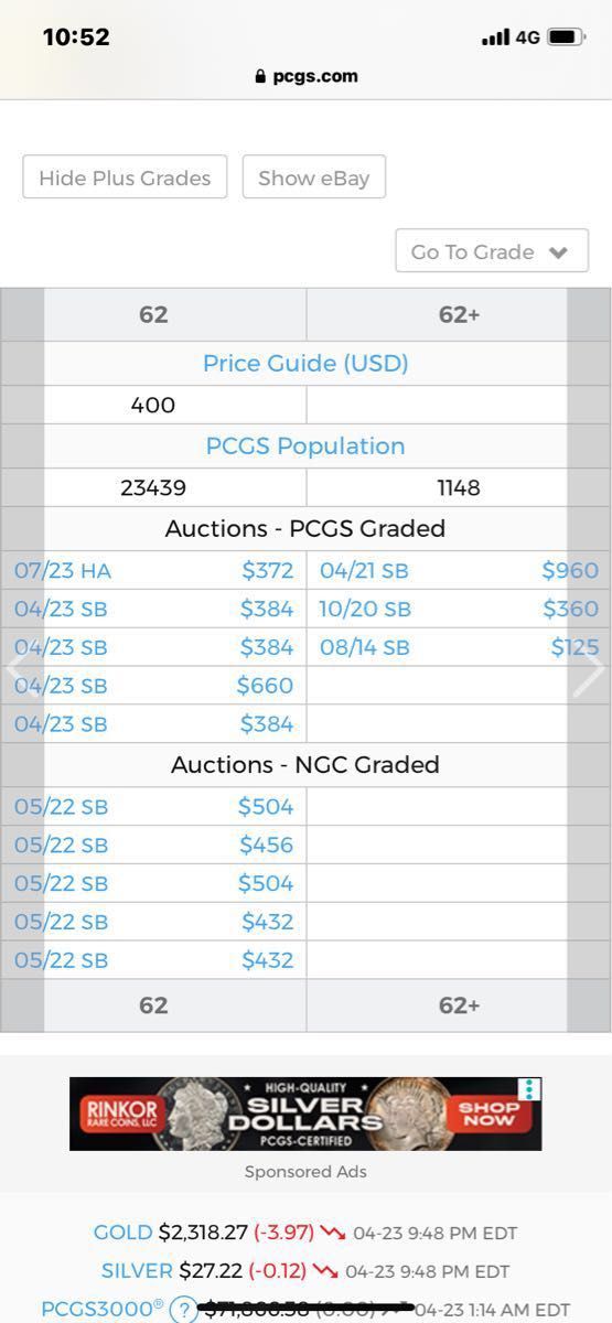 PCGS NGCアンティークコイン　銀貨