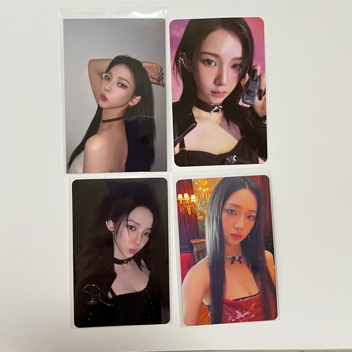 aespa drama spicy KARINA カリナ トレカ 4枚 giant ver aespa drama spicy KARINA カリナ トレカ 4枚 giant ver