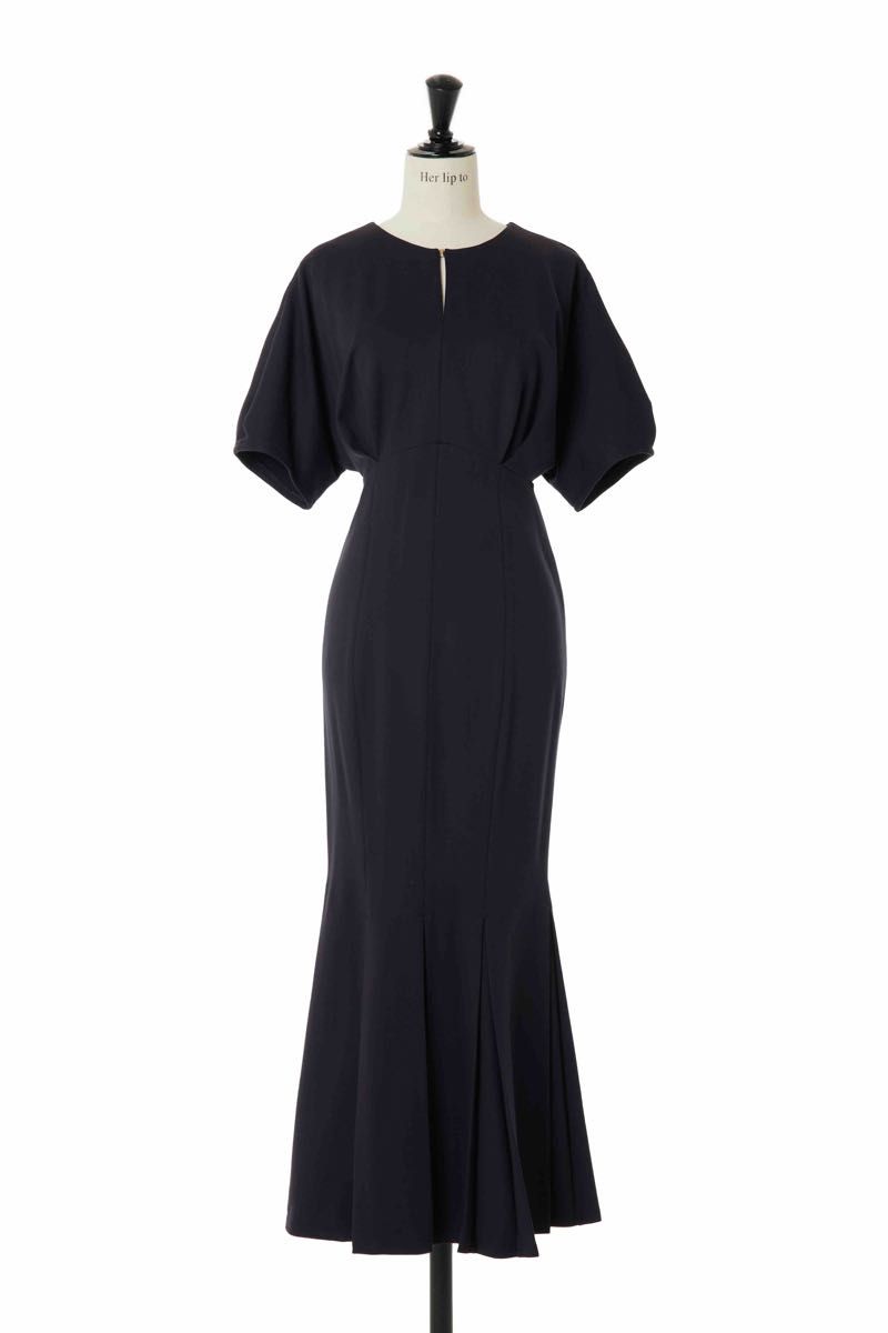 herlipto 新品 Rhone Ponte Mermaid Dress ネイビー M her lip herlipto 新品 Rhone Ponte Mermaid Dress ネイビー M her lip