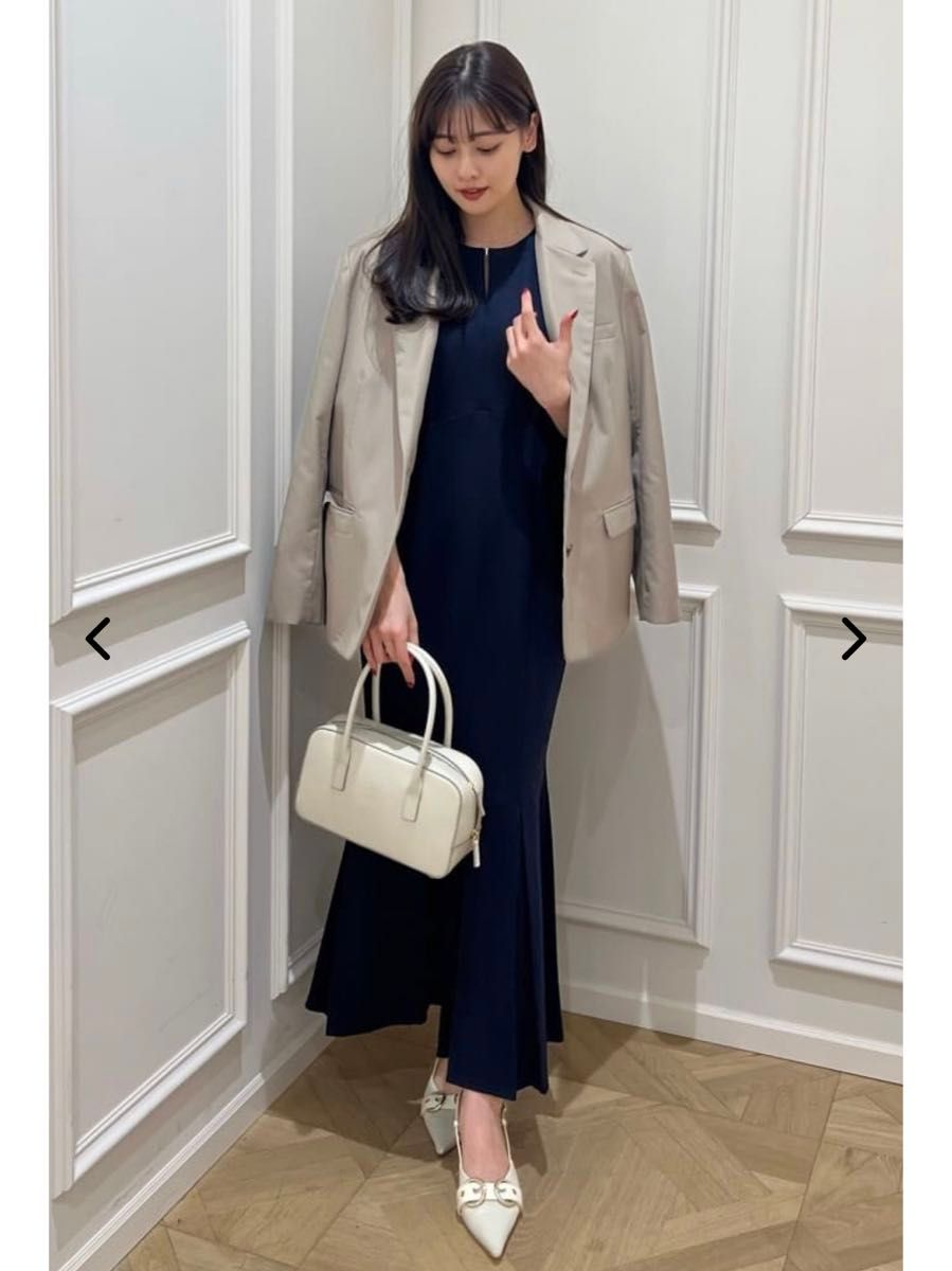 herlipto 新品 Rhone Ponte Mermaid Dress ネイビー M her lip herlipto 新品 Rhone Ponte Mermaid Dress ネイビー M her lip