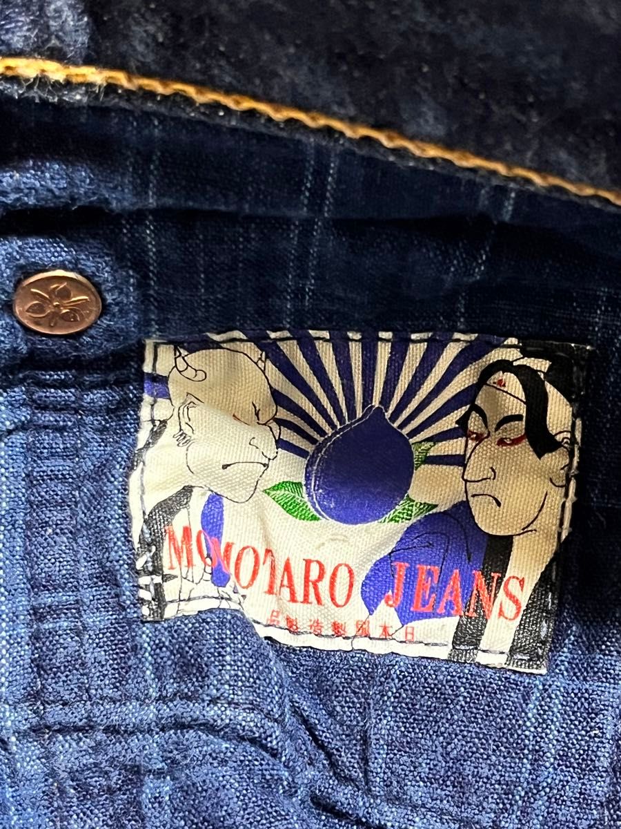 桃太郎ジーンズ　銅丹レーベル　denime ドゥニーム　エヴィス　evisu リーバイス　levi's フルカウント　サムライ