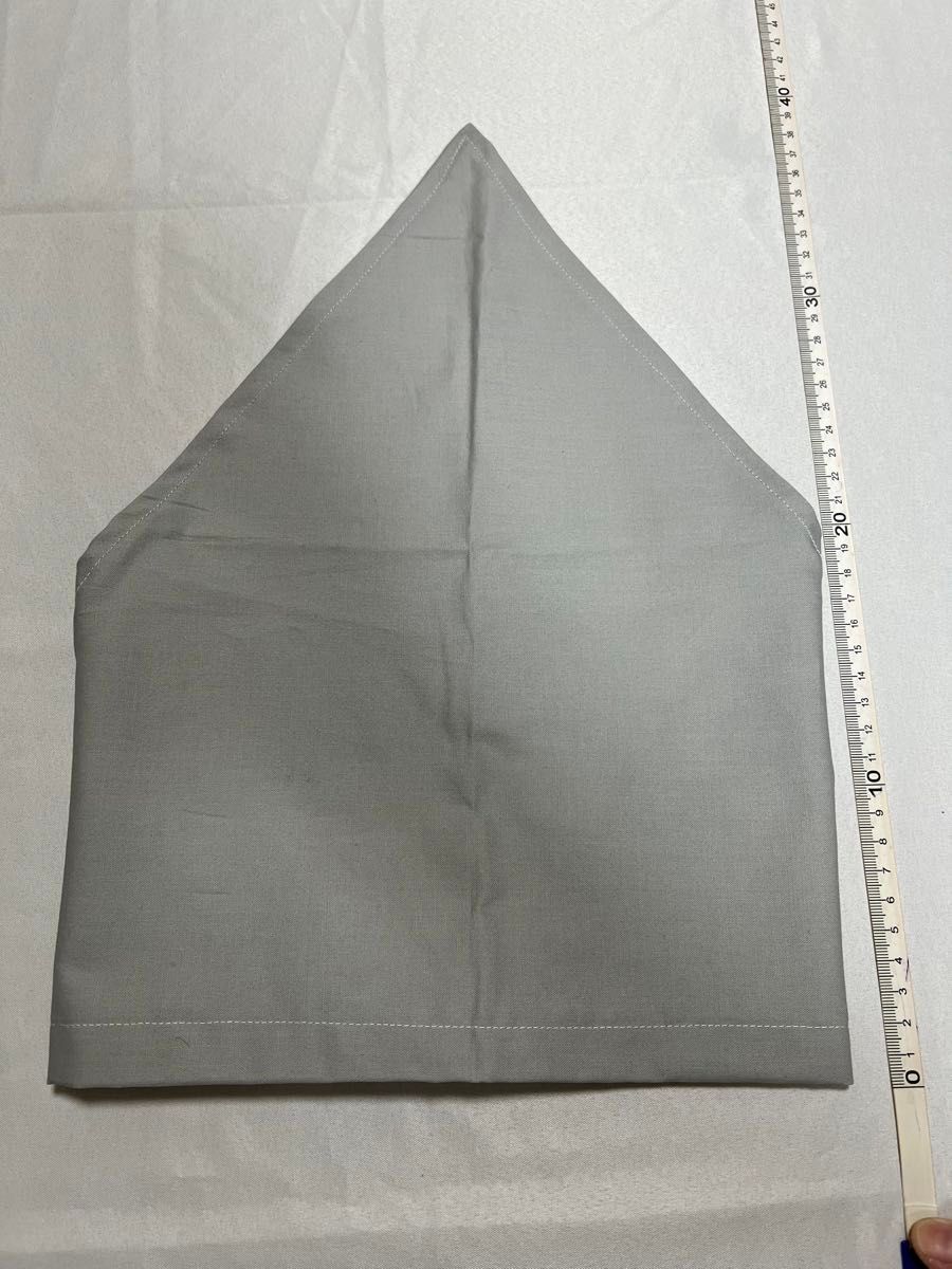 ⑱子供用エプロンセット エプロン 三角巾 収納袋 調理実習 サイズ130（130~140） ハンドメイド