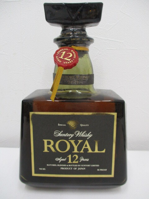 【古酒】サントリー ローヤル 12年 ブラックラベル 720ml 43％ ウイスキー_画像2