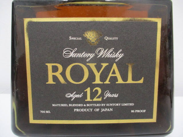 【古酒】サントリー ローヤル 12年 ブラックラベル 720ml 43％ ウイスキー_画像4