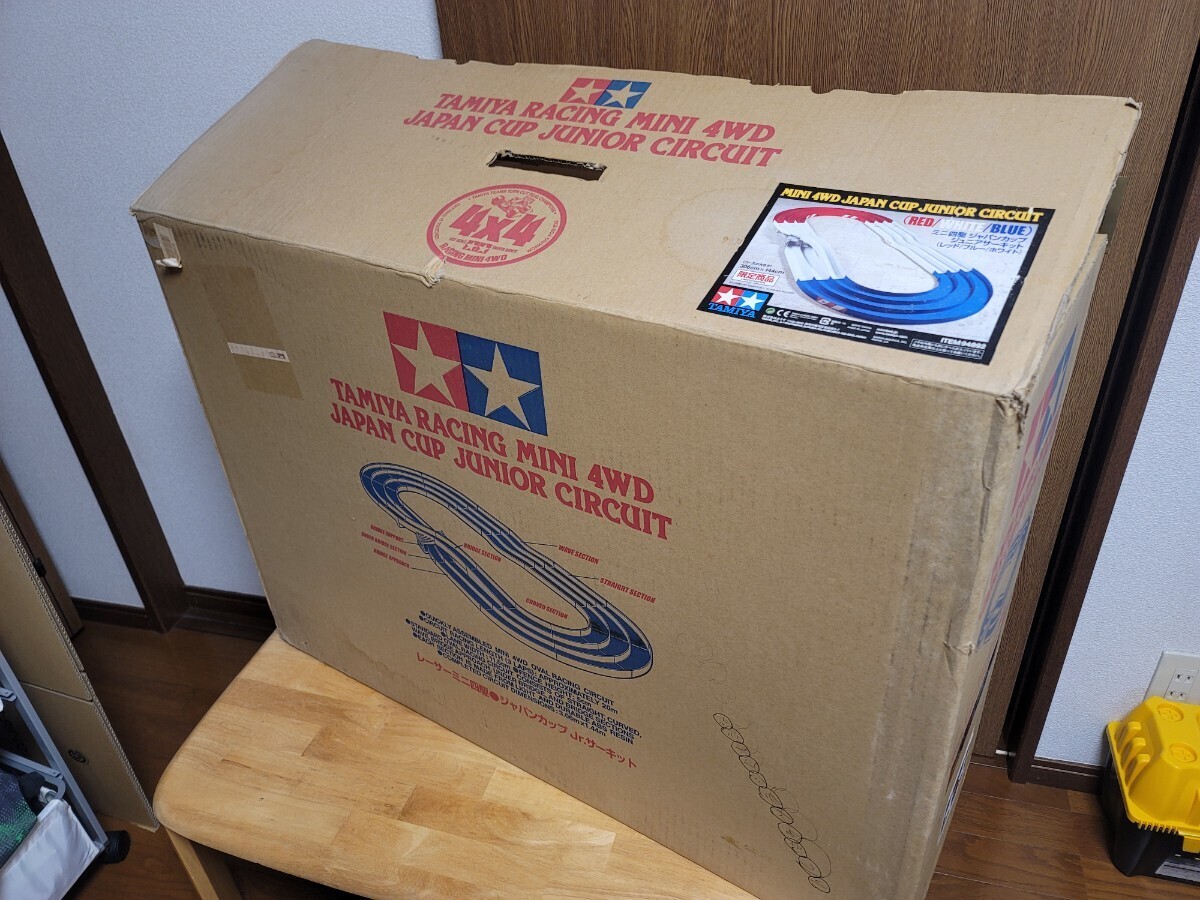 タミヤ ミニ四駆 ジャパンカップ ジュニアサーキット コース トリコロールの画像1