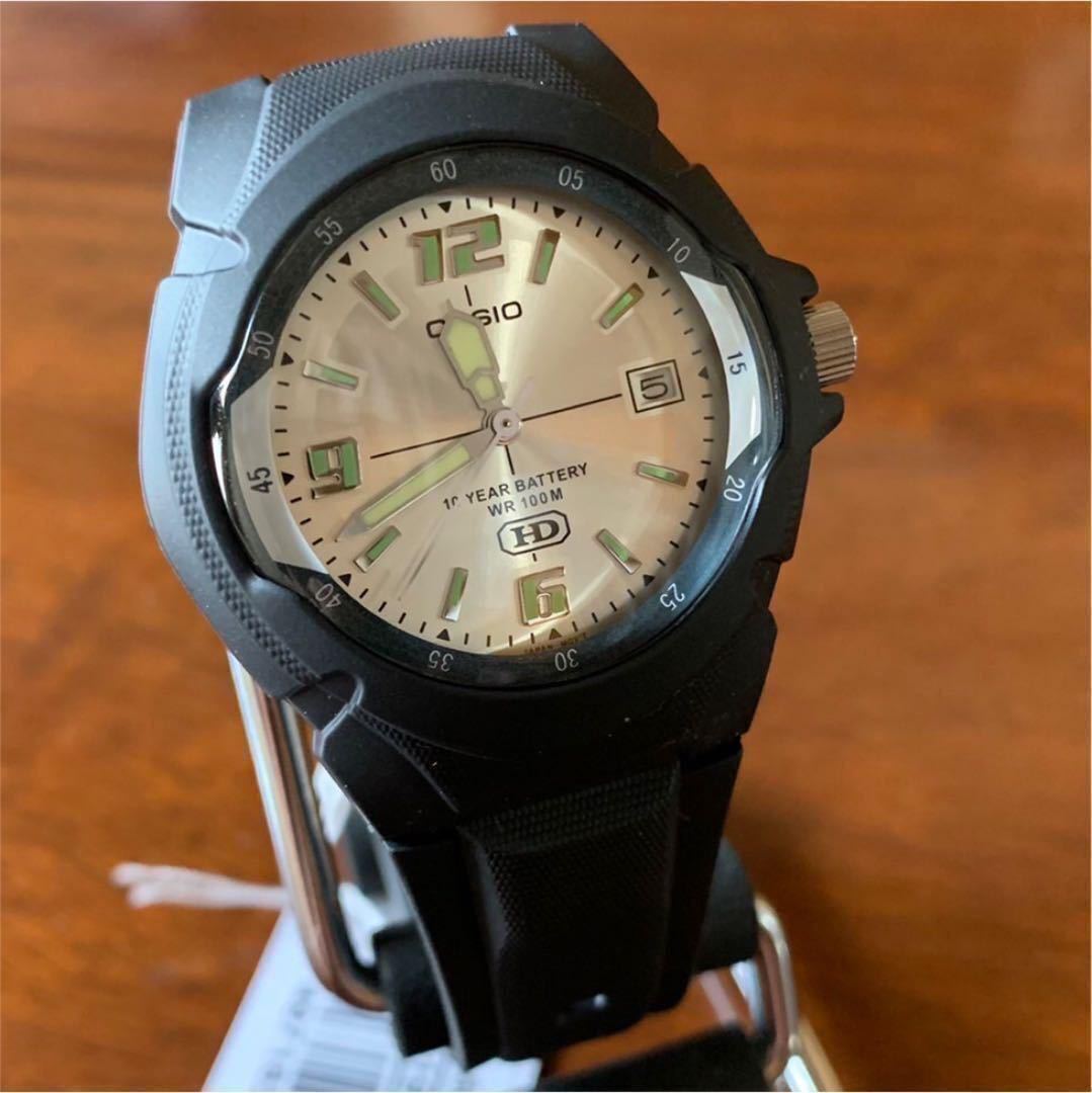 【新品・箱無し】カシオ CASIO 腕時計 メンズ MW-600F-7AV クォーツ ダークグレー ブラック_画像3