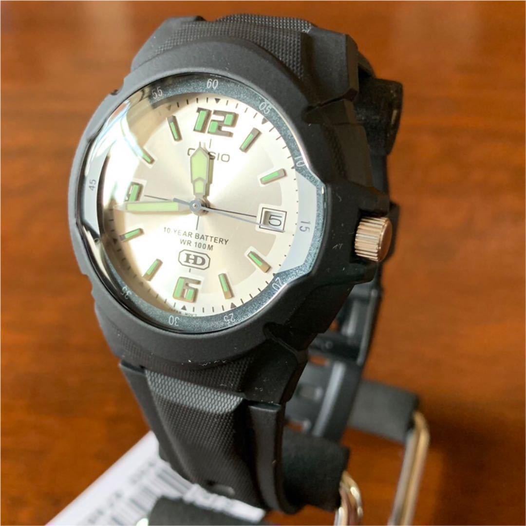 【新品・箱無し】カシオ CASIO 腕時計 メンズ MW-600F-7AV クォーツ ダークグレー ブラック