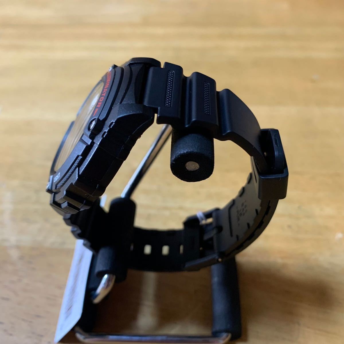 【新品・箱無し】カシオ CASIO スタンダード デジタル メンズ 腕時計 W-216H-1AV ブラック_画像4