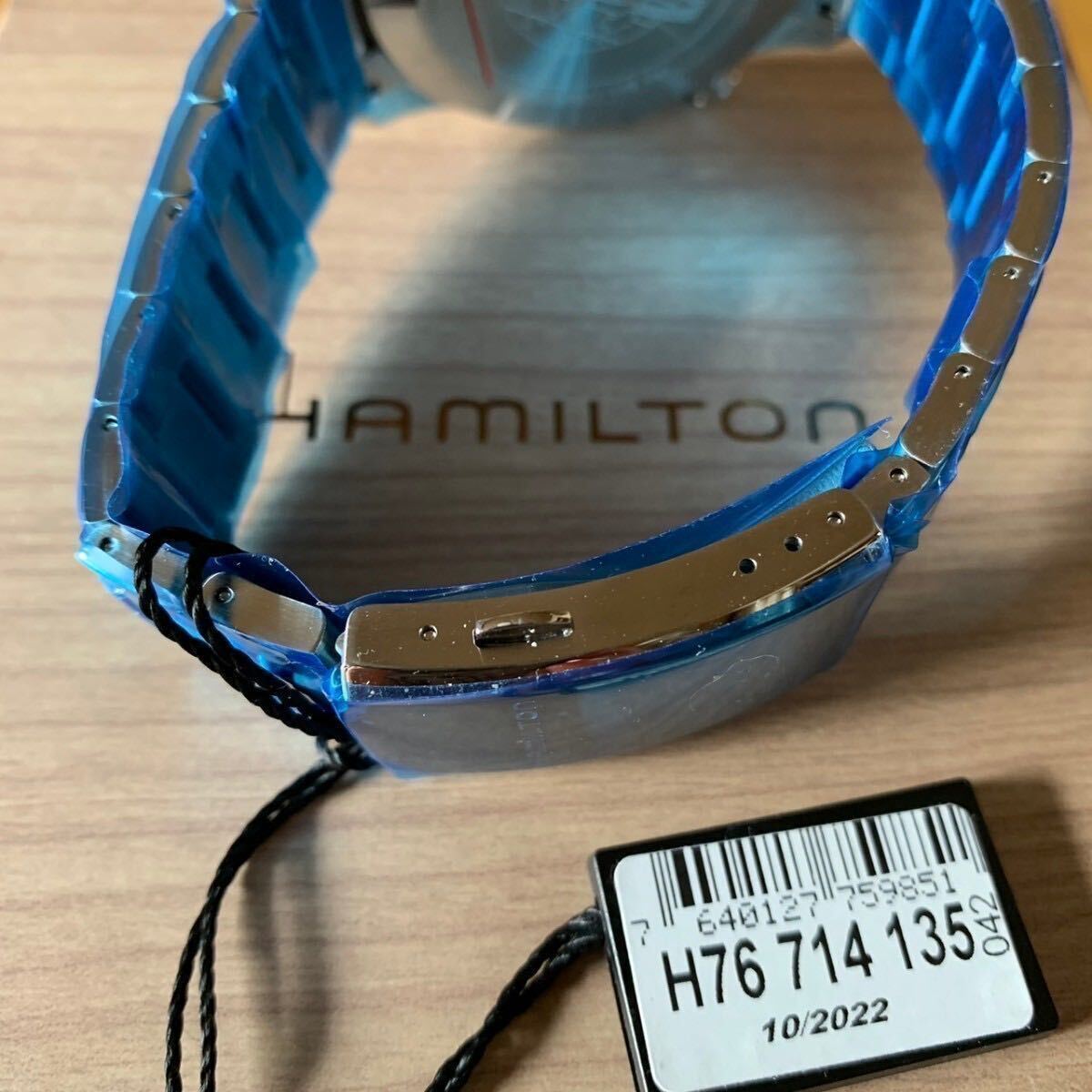 【新品】ハミルトン HAMILTON カーキ アビエーション クオーツ メンズ 腕時計 H76714135 ブラック ブラック_画像7