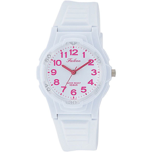 【新品】シチズン CITIZEN キューアンドキュー Q&Q ファルコン 10気圧防水 ユニセックス 腕時計 VS06-006 ホワイト_画像1