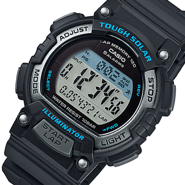 【新品・箱なし】カシオ CASIO SPORTS GEAR ソーラー メンズ 腕時計 STL-S300H-1A