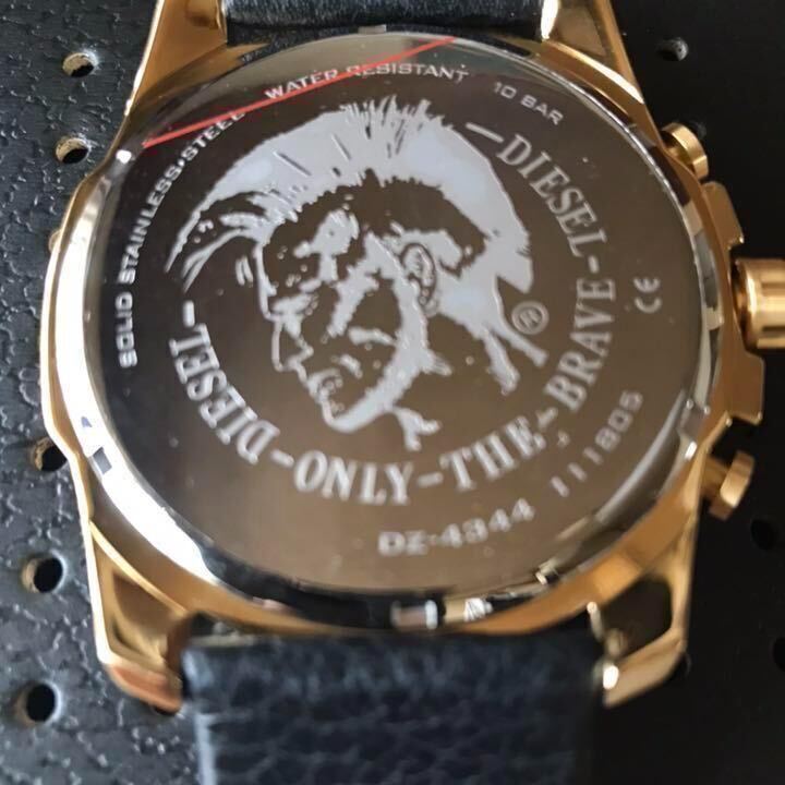 ディーゼル DIESEL 腕時計 DZ4344 メンズ メガチーフ MEGA CHIEF クオーツ クロノグラフ ブラック