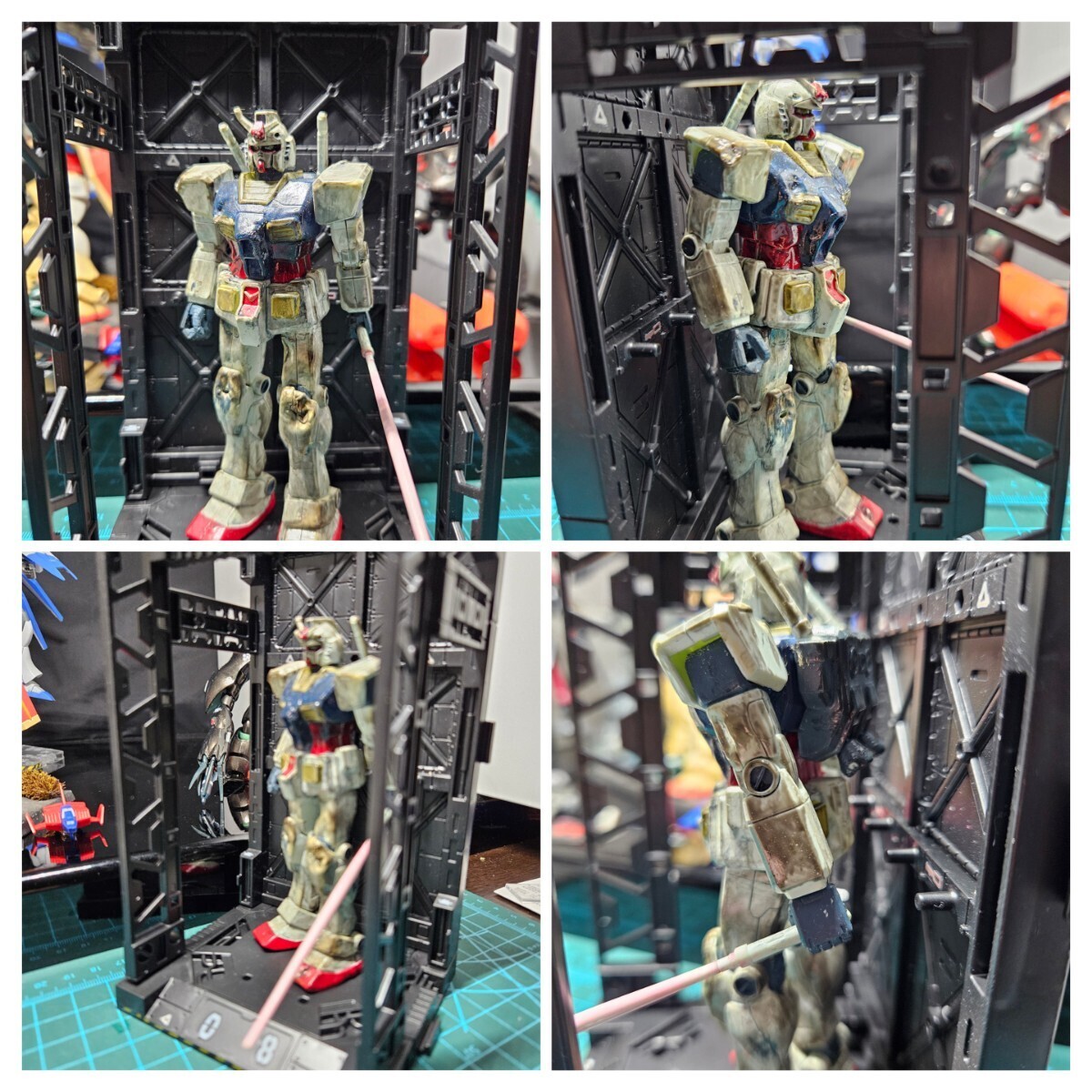 激安店舗 バンダイ ガンダム まとめプラモデル 完成品ジャンク含む7体ハイ 完成品
