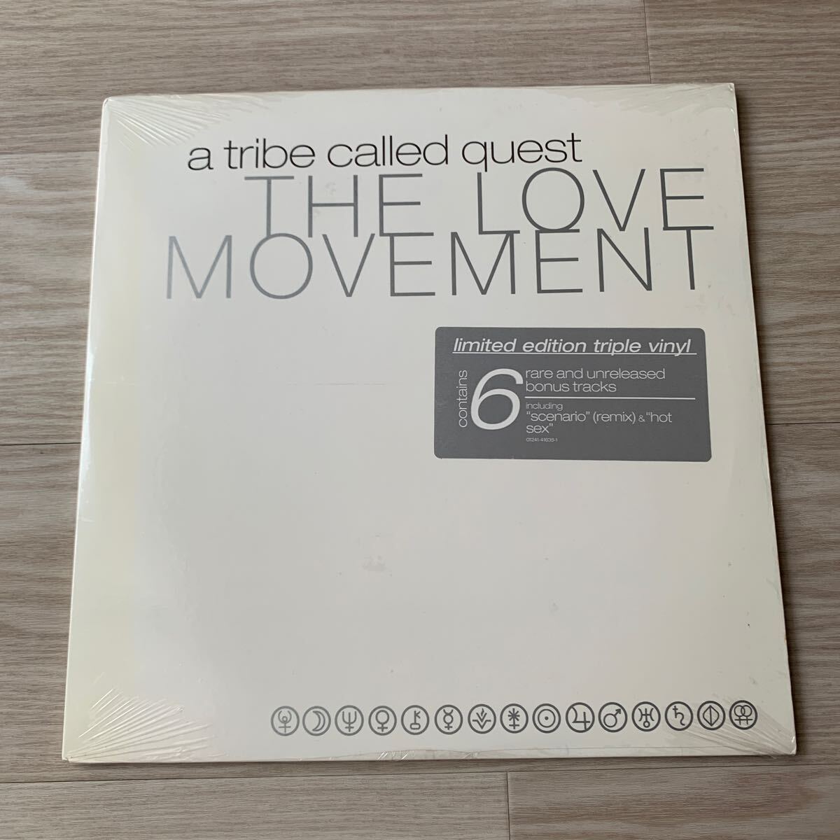 A Tribe Called Quest The Love Movement USオリジナル3LPレコード　シュリンク美品_画像1