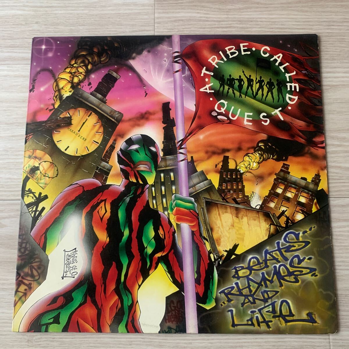 A Tribe Called Quest - Beats, Rhymes And Life USオリジナル2LPレコード Jive 01241-41587-1_画像1
