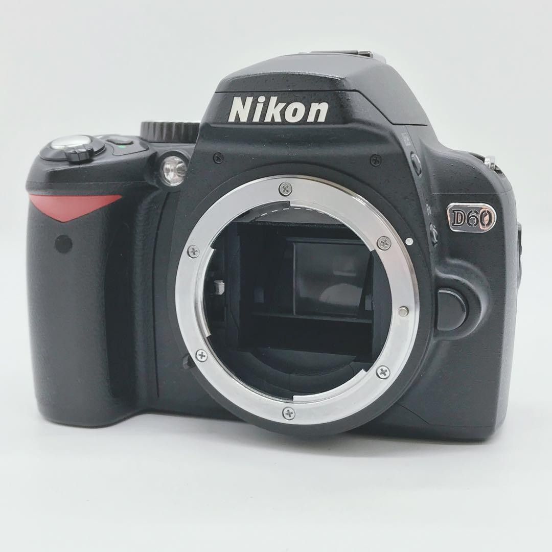 スマホ転送OK! Nikon ニコン 一眼レフカメラ D60 標準レンズセット #1422