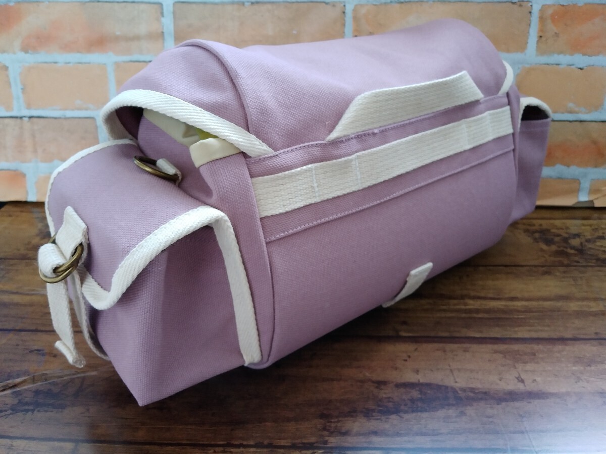  hand made saddle-bag canvas canvas sombreness lavender 