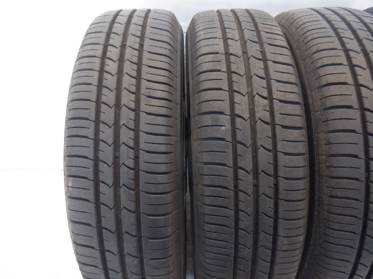 ☆22年製 バリ山☆HE22S ラパン☆ 4H 100 4.5J +45 14インチ スズキ純正 アルミホイール タイヤ 155/65R14 GOODYEAR 4本_画像8