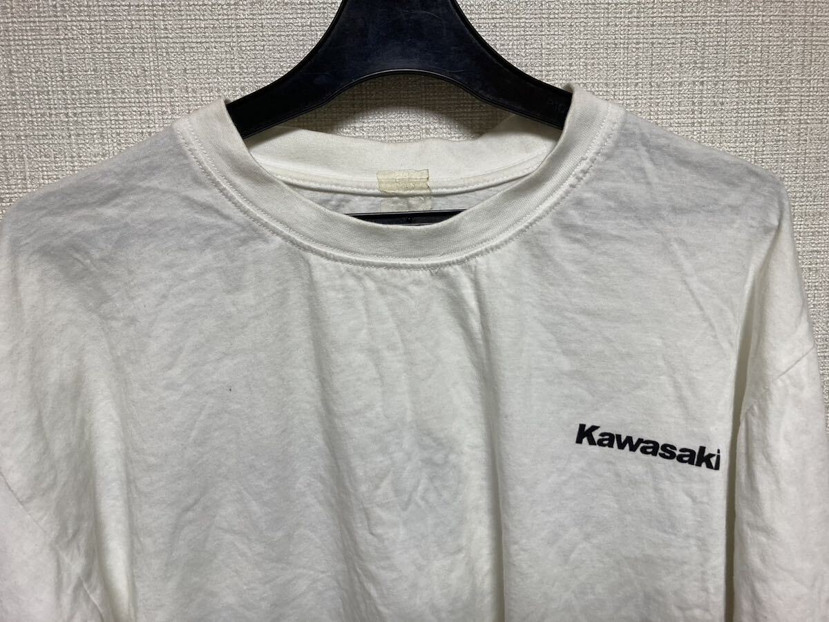 kawasaki カワサキ 半袖Tシャツ Lサイズの画像4