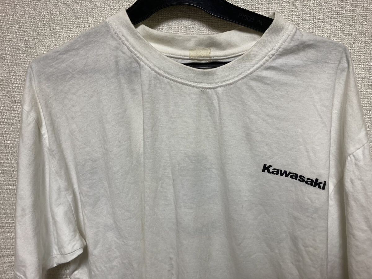 kawasaki カワサキ 半袖Tシャツ Lサイズの画像2