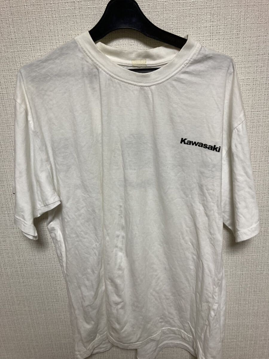 kawasaki カワサキ 半袖Tシャツ Lサイズの画像1