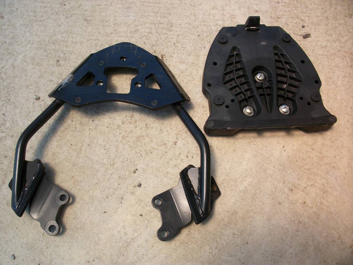 z750s Motech rear carrier BOX base 