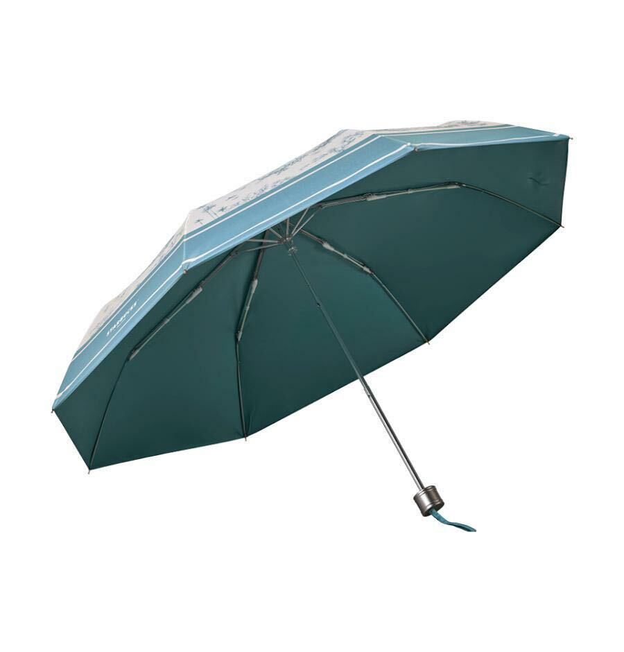 韓国★スタバ★海外★スターバックス　限定　French summer umbrella フレンチサマー折りたたみ傘 晴雨兼用 UVカット 花柄 夏_画像4