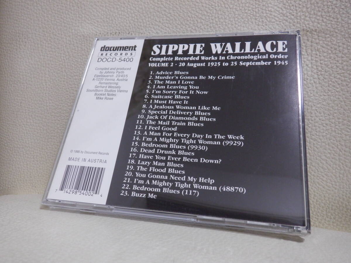 [CD] SIPPIE WALLACE / VOL.2_画像2