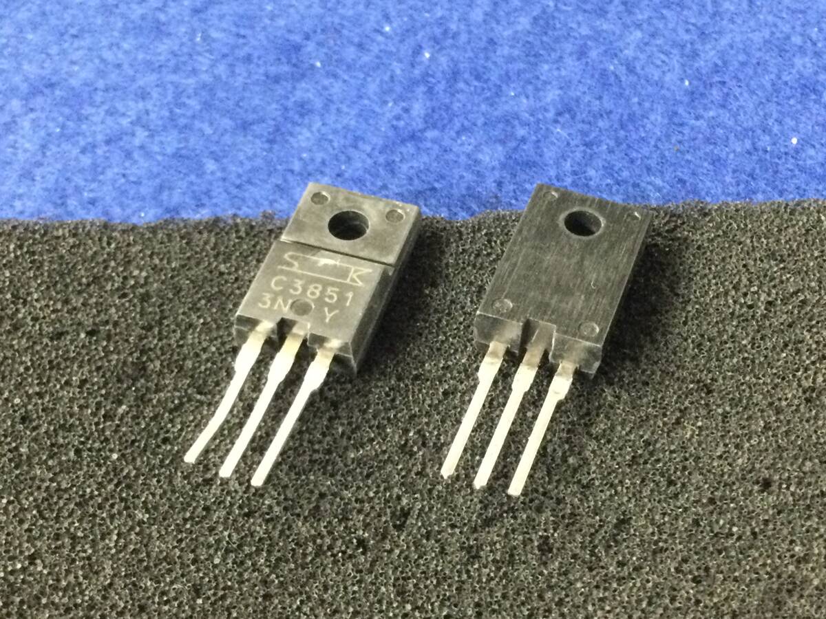 2SC3851-Y【即決即送】 サンケン パワートランジスター C3851 [244Pr/295515M] Sanken Power Transistor ４個セット_画像1